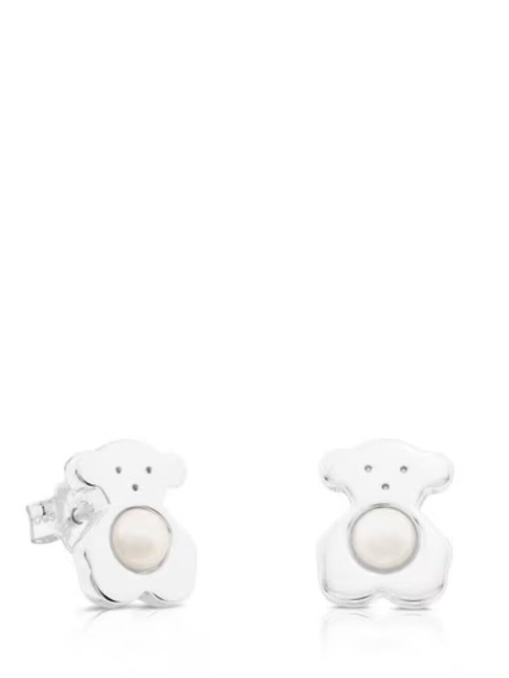 TOUS Silver SweetDolls Earrings Pregnant with Pearls